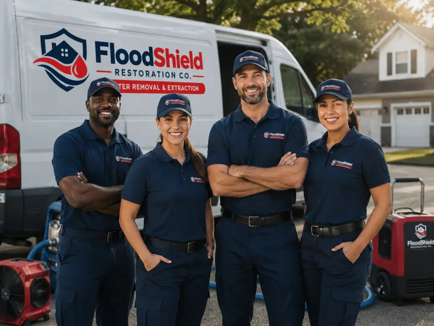 Flood Damage Restoration company in Harbert, MI